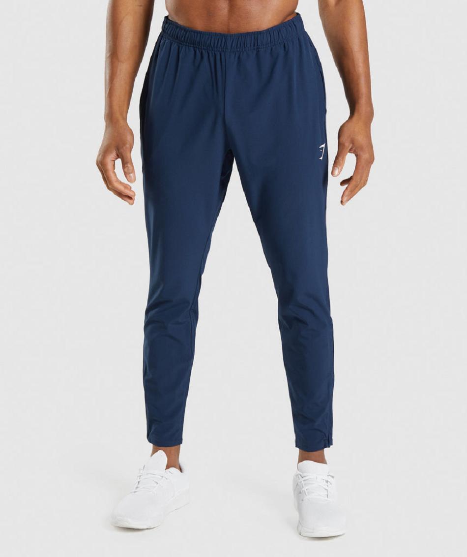 Gymshark Arrival Woven Muške Jogger Hlače Tamnoplave | HR 2981FDN